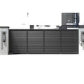 Hot Sale Morden Privacy Estate Powder Coating Gates Automatic Electric Aluminum Driveway Sliding Gates for House & Garden
