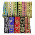 33mm Stage Dress Clothes Sewing Uphosltery Ribbon Lace Chinese Knot Geometric Pattern Costume Ethnic Lace Jacquard Webbing Trims
