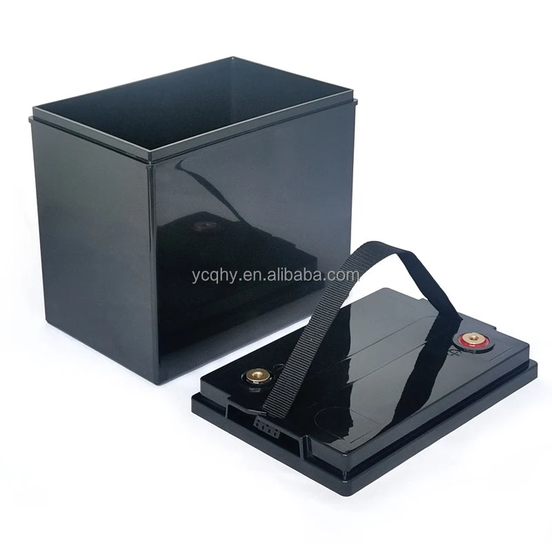 6v150ah Power Communication Energy Storage Rechargeable Li-Ion Lifepo4 Battery Empty ABS Plastic Battery Box IP54 2kWh