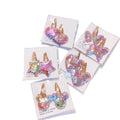 Hot Sell Fish Scales Heart Shape Children Snap Girls Hair Accessories Kids Hair Clips