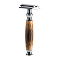 ZY Double Edge Safety Razor Bamboo Handle Eco Friendly Safety Razors Women Men Ladies Shaver Classic Wet Shaving razor Reusable