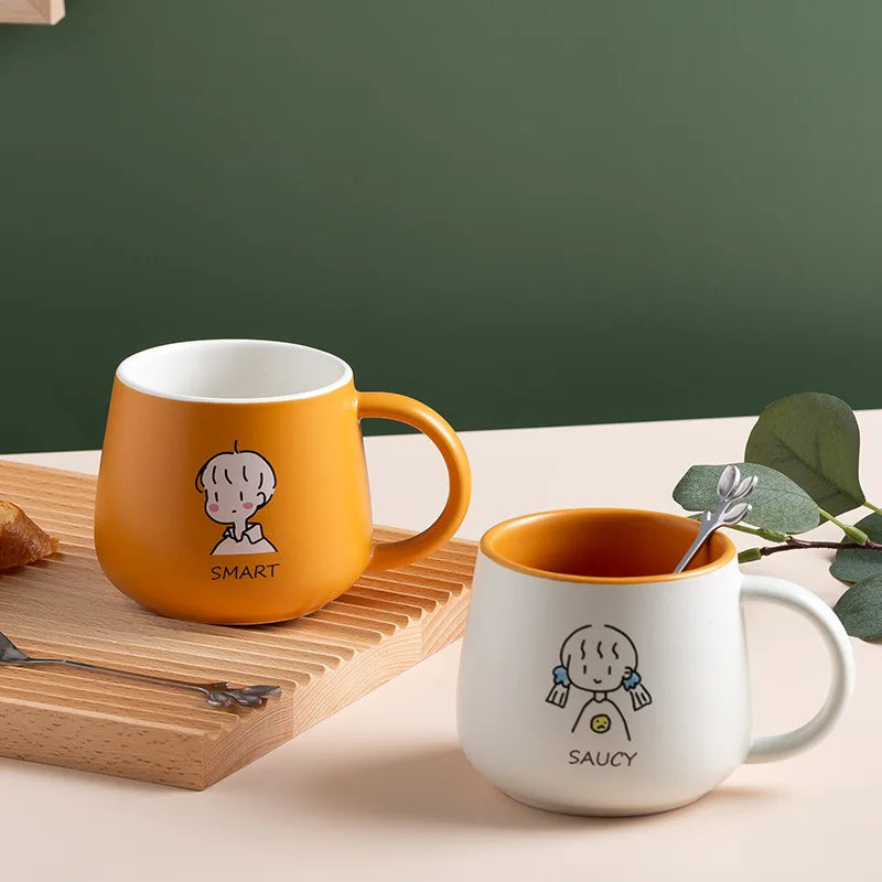 Hot-selling Creative love Couple Cups Mug Tazas Menaje