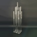 Centerpieces Stand Candlestick Wedding Table Decoration Candle Holders Acrylic Transparent