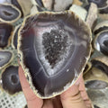 Wholesale Natural Agate Geode Treasure Bowl Crystal Quartz Craft for Decoration
