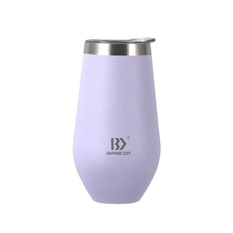 Custom 500ml leak proof reusable coffee thermos cup stainless steel tumbler insulated travel thermal coffee mug with lid