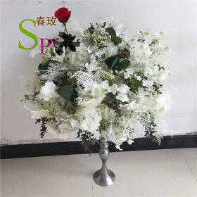 SPR Decorative Table Runner Garland Centerpiece Arrangement Wedding Decoration Ball Artificial Flower Centerpieces