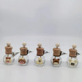 Car Pendant Hanging Aroma Scents Perfume Diffuser Bottle/Car Bottles Container Round Empty Hanging Car Perfume Bottle