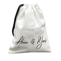 Wholesale Custom Drawstring  Jewelry Dust Bag Cotton