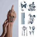 2025 New Design Wholesale&Custom Waterproof Sweatproof Juice Ink Tattoo Sticker Lasting 2 Weeks Semi Permanent Tattoo
