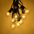 JAIYI Factory Direct Sales G40 Warm Color Light Waterproof Drop String for Christmas Mood Lights