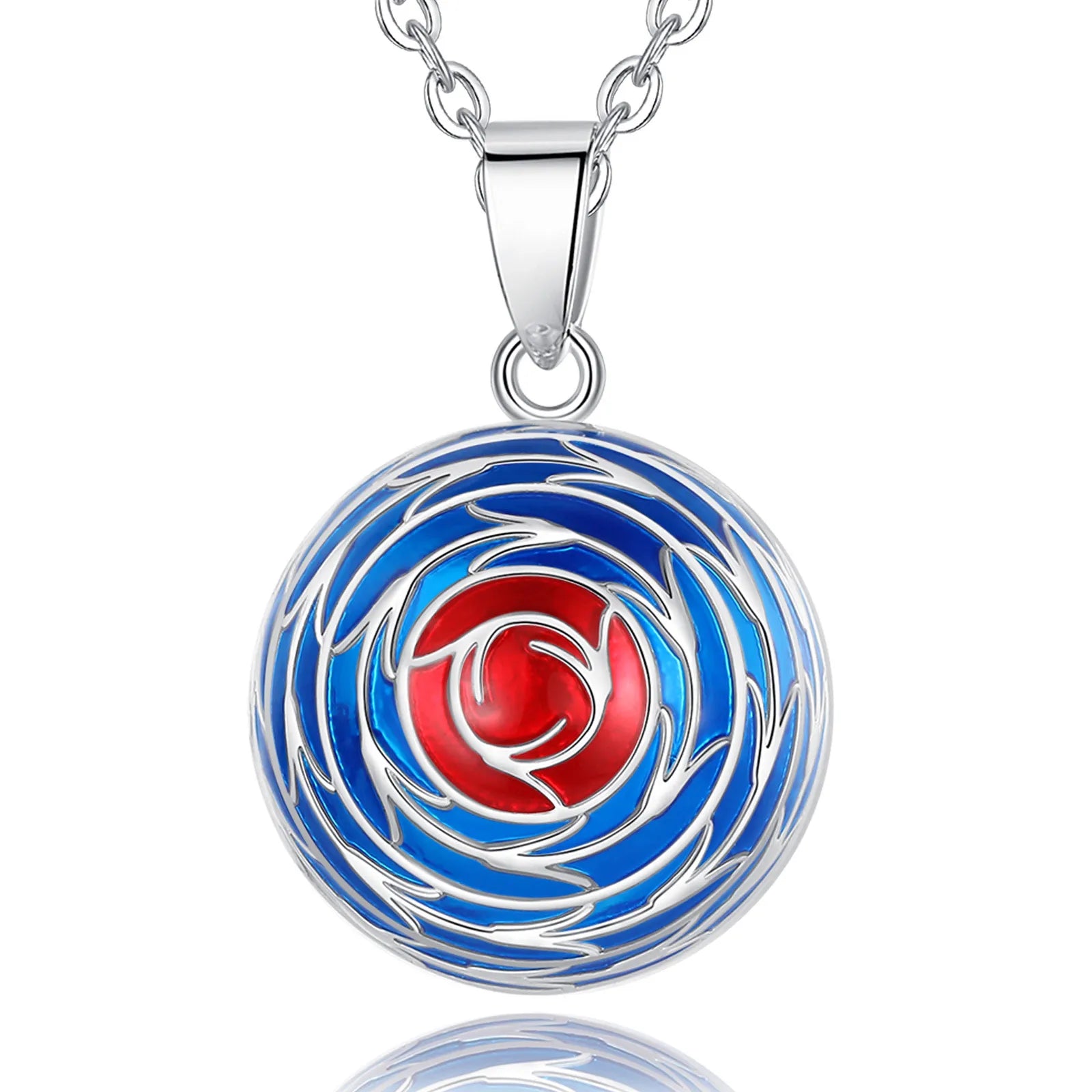 Pregnancy Maternity Harmony Ball Colorful Angel Caller Chime Bola Pendant Necklace