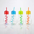 16 oz LED Milk Water Juice Bar Refill Light Bulb Cups Novelty 500ml 300ml Plastic Bottles for Adults for Travel