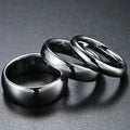 Poya K Ready to Ship Polished 8mm 6mm 4mm Tungsten Carbide Rings for Men