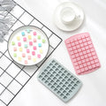 Food Grade Nice Design 54 Holes Mini Square Silicone Ice Cube Trays Silicon Square Chocolate Moulds