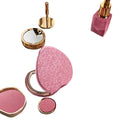 Hot Selling Quality Mirror Makeup Double Sides Magnified Makeup Mirror Portable Pocket Makeup Mirror Silver Metal Stickers Round