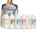 Hongsam 500ml 1000ml 6 Colors Water Based Dye Ink Sublimation Inks for Polyester Clothing