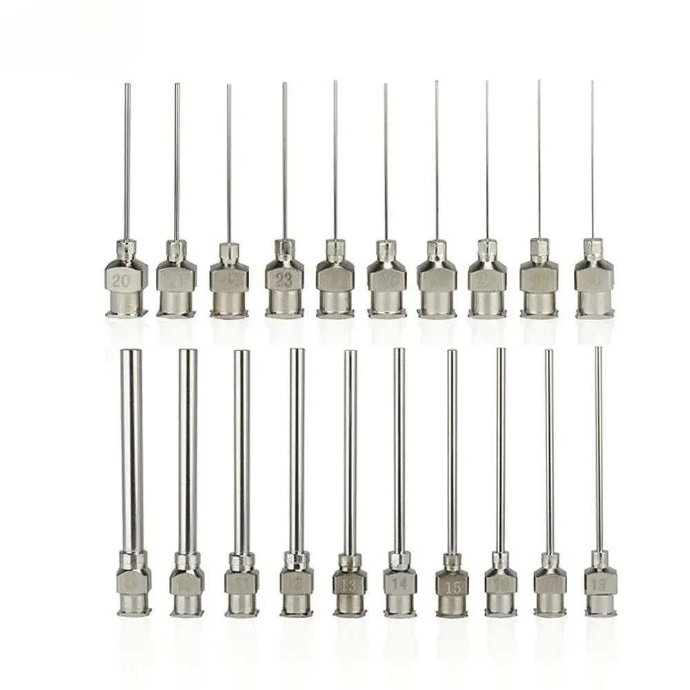 1-inch Stainless Steel Metal Flat Mouth Dispensing Needle High Performance Durable OEM for Machinery Use