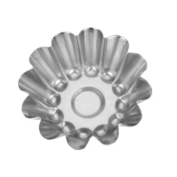 Baking Tools Whosale Fluted Design Round Shape Non-stick Aluminum Tart Mold and Mini Pie Tin 3D Cake Mold