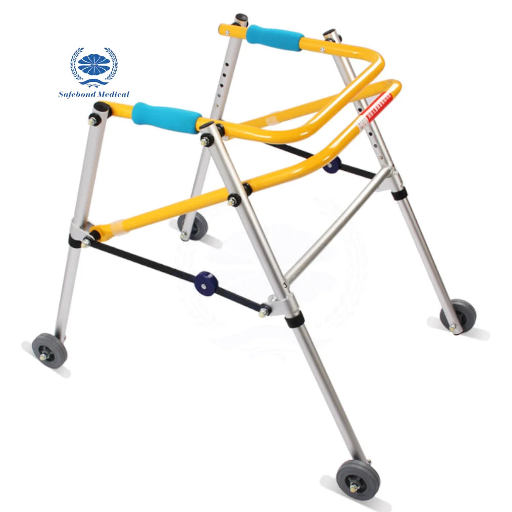 High Quality Children's Medical Equipment Aluminum Frame Rollator Walker Walking