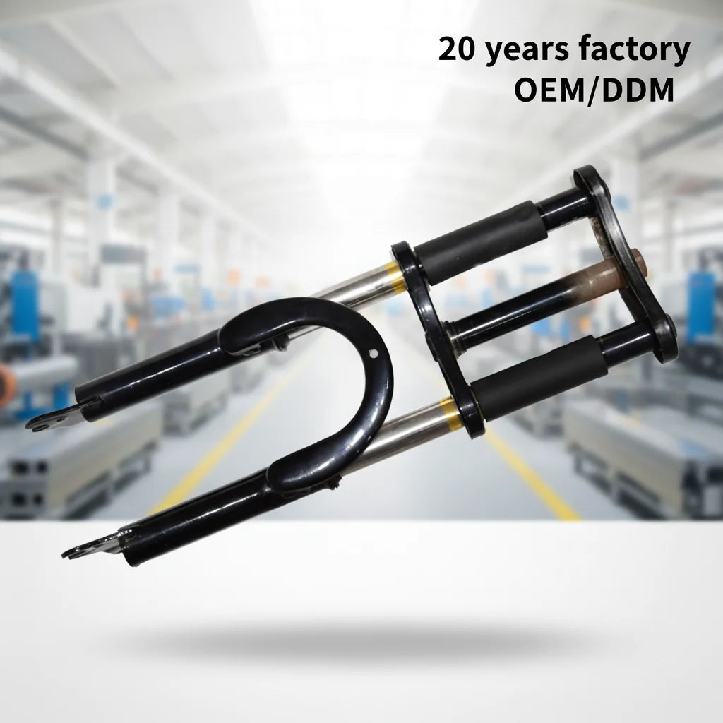 27.5 Inch Ebike Front Fork Fat Tire Suspension Bicycle air Forks Uesd Electric Mtb Bike Fork