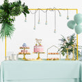 Customized Table Rod Stand Length Adjustable Metal Table Arch Rod Stand for Party Wedding Anniversary Christmas Decoration