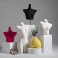Colorful Velvet Torso Mannequin Lingerie Femme