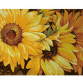 Sunflower Landscape Paint by Numbers for Adults Easy Acrylic DIY Coloring with Numbers Home Decoration for Beginners