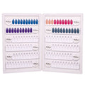 Nail Paint Card Display Panel Acrylic Removable 120 Color Nail Enhancement Display Album