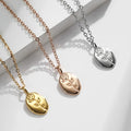 New Design Titanium Stainless Steel Rose Flower Necklace Women Fashion Choker Necklace