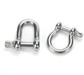 Stainless Steel Bow Shackle Dee Shackles