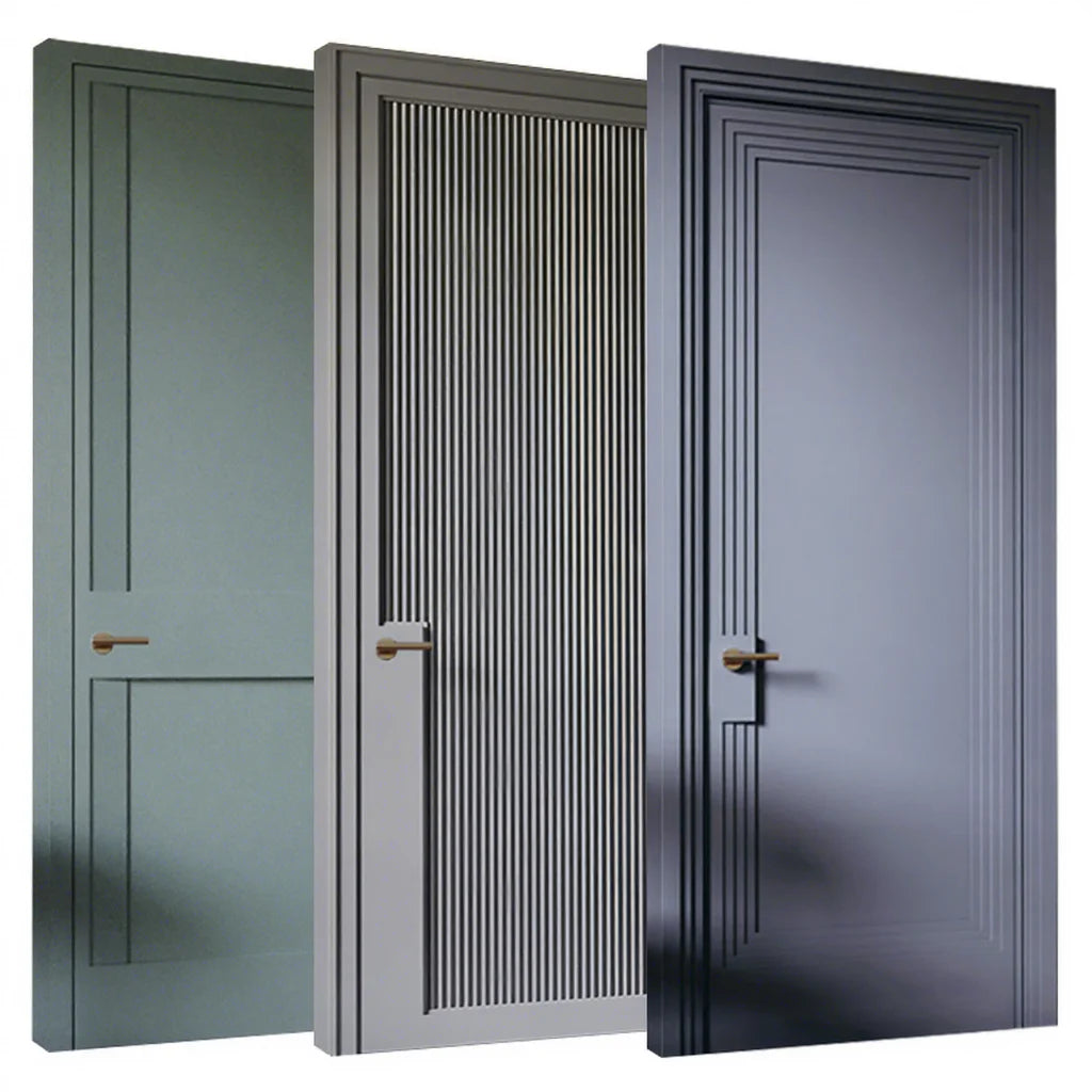 China Top Manufacturer Modern Wood Doors Room Solid Core Interior Doors 36 X 96 Bedroom Door and Other Rooms in the Apartment