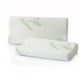Factory Customization Memory Foam Neck Roll Pillow Super Soft Velvet Bamboo Cover Solid Super Soft Massage Cervical Bolster