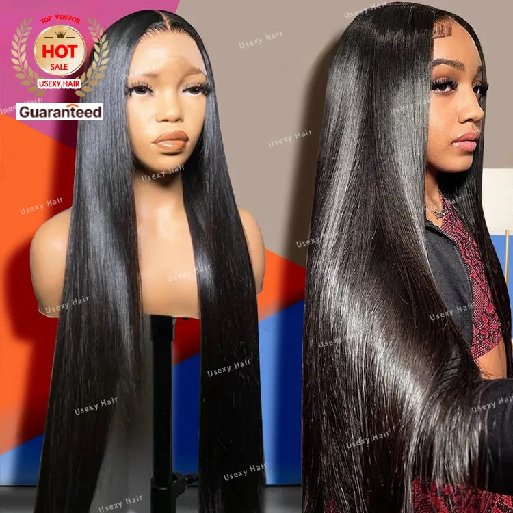 Hot Selling Glueless Full Hd Lace Wigs Double Drawn Peruvian Hair Wig Bone Straight Smooth and Silky Raw Human Hair Wigs
