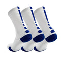 Custom Knitted Design Women Men Autumn Crew Eco-Friendly Quick Dry Athletic Running Outdoor Hiking Basketball Soccer Sport Socks