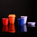 Recyclable Coffee Cup Custom Coffee Tools Colorful Portable Food Grade Coffee Capsule Refill Cup for Home Kitchen Cafe Shop