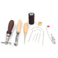 Handmade Rivets Tools Hand Stitched Accessories Mold Sewing Kit Scissors/Needles/Threads/Awls/Thread Hooks