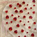 Paso Sico New Year's 3D Mini Small Diamond Ball Nail Art Super Flash Rhinestone Glass Explosions Luxury Red Diamond Net Jewelry