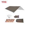 WOQI Ultralight Waterproof Factory Beach Sun Shade Canopy Hammock Outdoor Shelter Camping Tent Tarp