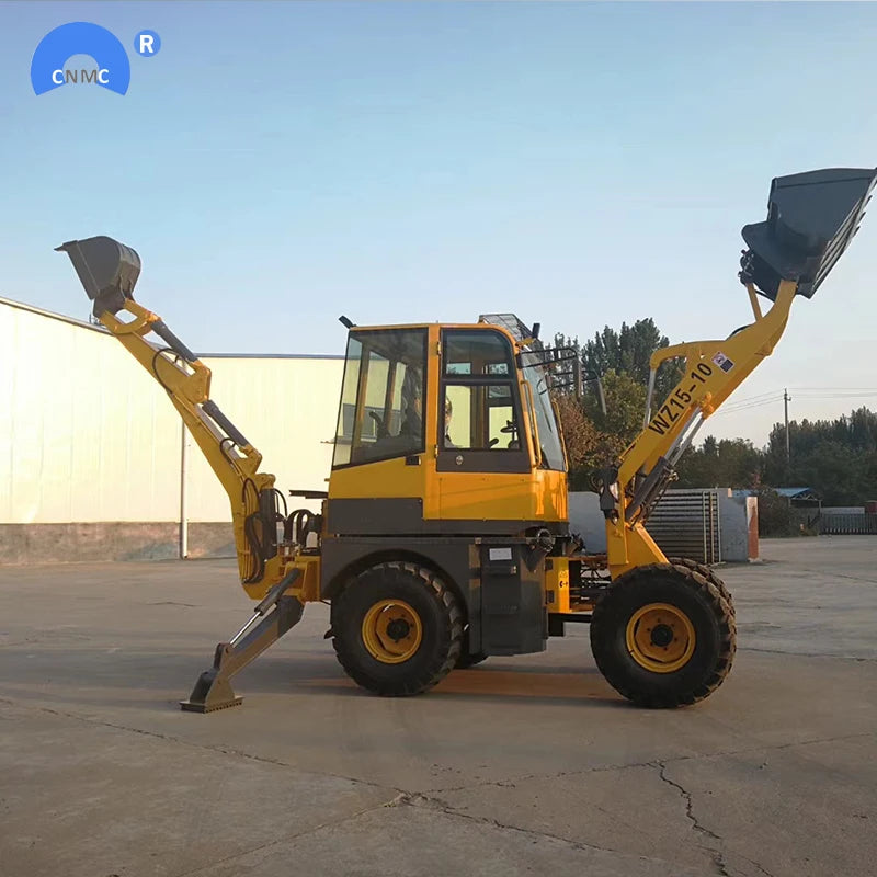 New Diesel CE Epa Engine Large Mini Retro Excavadora Farm Tractor Backhoe Excavator Loader 4x4 Backhoe
