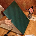 Handmade Leather Sketchbook Cover with 200 Sheets and Integrated Pencil Case Spiral Bound for Artists Perfect Gift