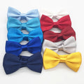 Fashion Satin Bow Ties Mens Adjustable Solid Bowties Wedding Party Bow Tie for Men
