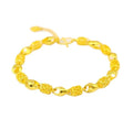 Dubai Women Brass Platedjewelry Bracelet Gold Plated Hand Jewelry Thai Style