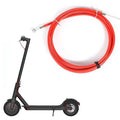 Superbsail Professional Electric Scooter M365 Parts Durable Rear Disc Brake Line Accessories with Red Cable Easy Repair