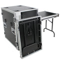 Professional 18U Space Amp Rack Mount ATA Flight Case Factory Wholesale Custom Size 24 Inch Depth Shockproof Large Capacity
