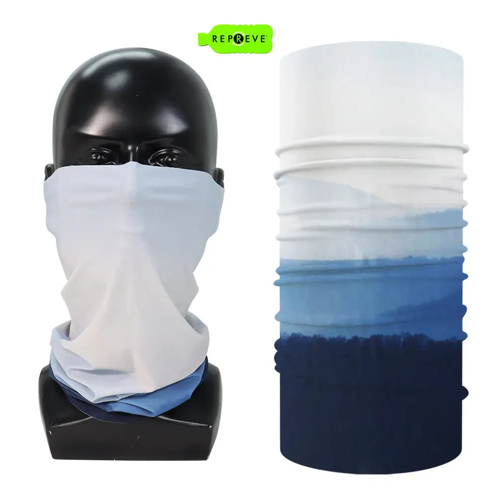Hot Selling All-Season Versatile Neck Gaiter Custom Seamless RPET Sun Mask for Winter Skiing & Summer Hiking with UPF 50+