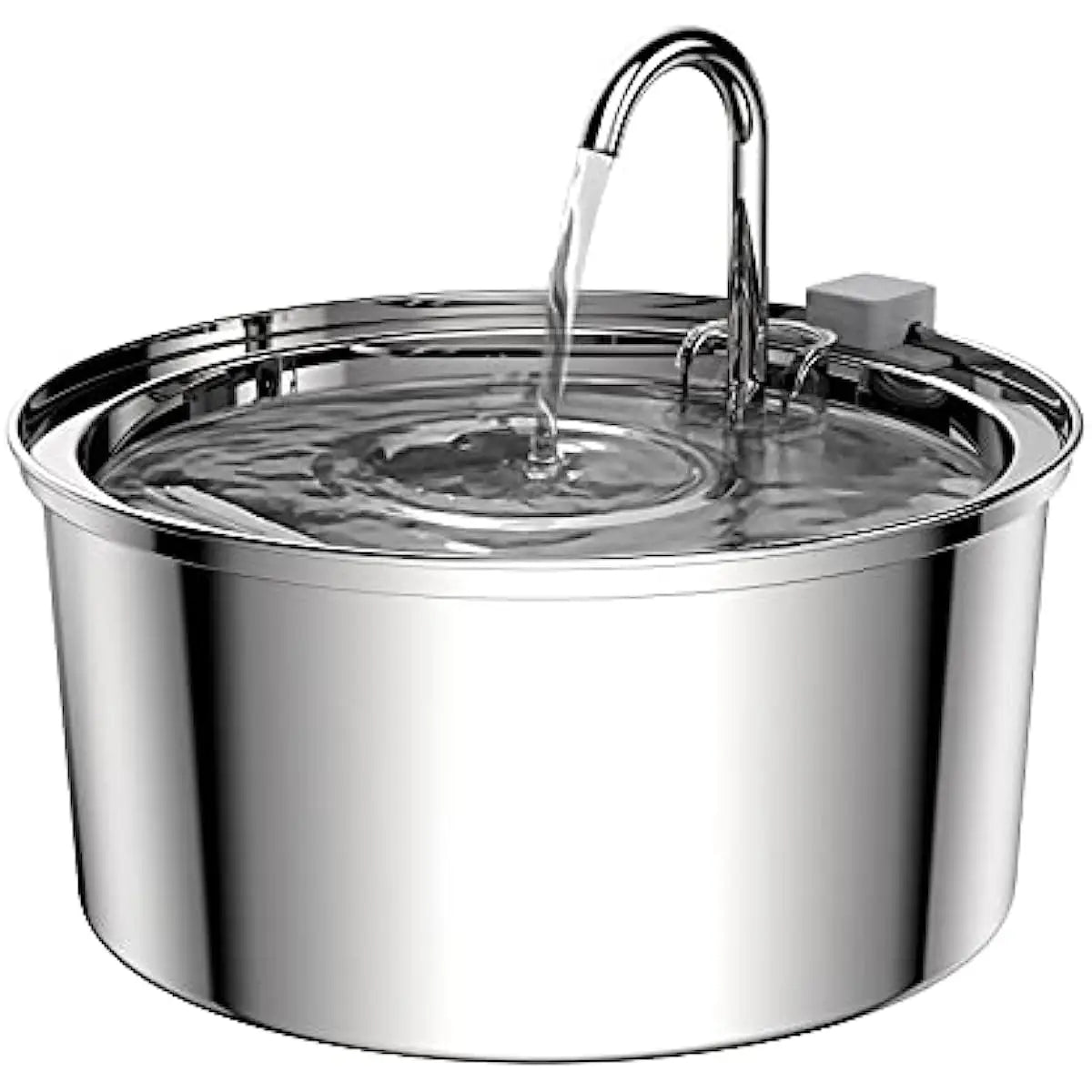 3.2L Cat Water Fountain Automatic Stainless Steel Pet Fountain Dog Water Dispenser with Ultra-Quiet Pump Cat Supplies Hot Sale