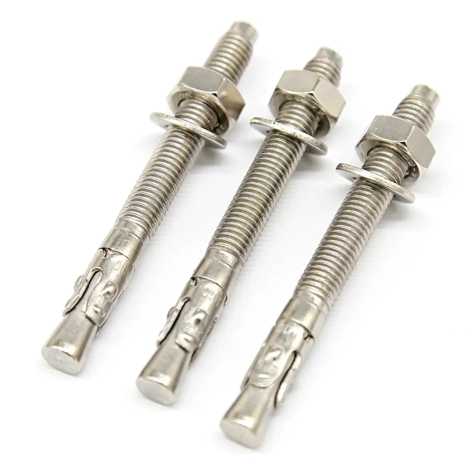 Manufacturer Wholesale Factory Direct- High Quality 304 316 Stainless Steel M12 *120 Expansion Wedge Anchor Bolt