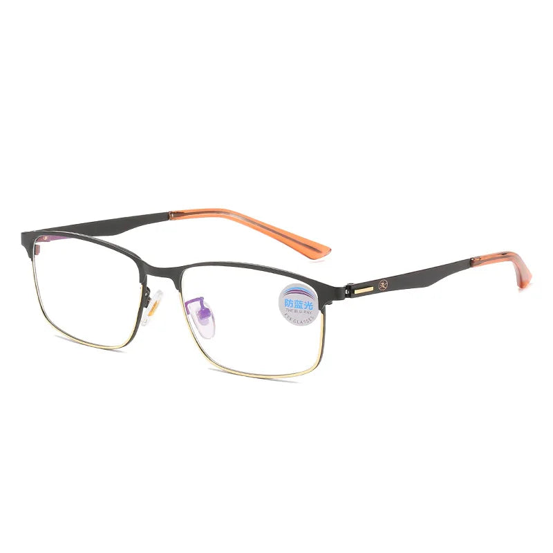 8202 New Optical Frames Flat Mirror Retro Large Frame Glasses Optics Glasses