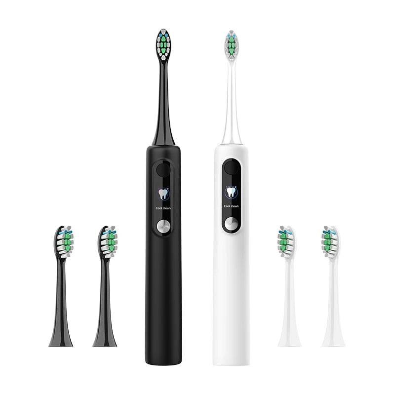 Sonic Electric Toothbrush Adult Waterproof Sonic Automatic Fast Charging Tooth Brush With Touch Screen Tooth