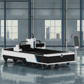 LM 3000W Raycus Fiber Laser Cutting Machine Metal Steel Sheet Metal Cutter Cypcut Control System Supports AI BMP PLT Graphics